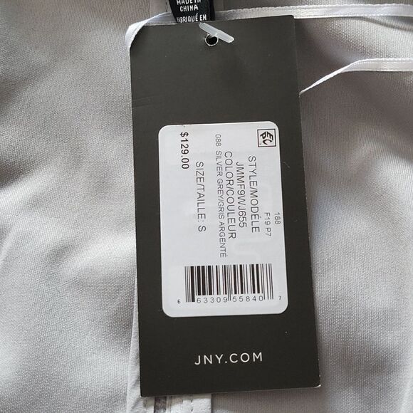 Jones New York Drape Front Jacket (Silver Grey) Women's Jacket - Picture 6 of 6